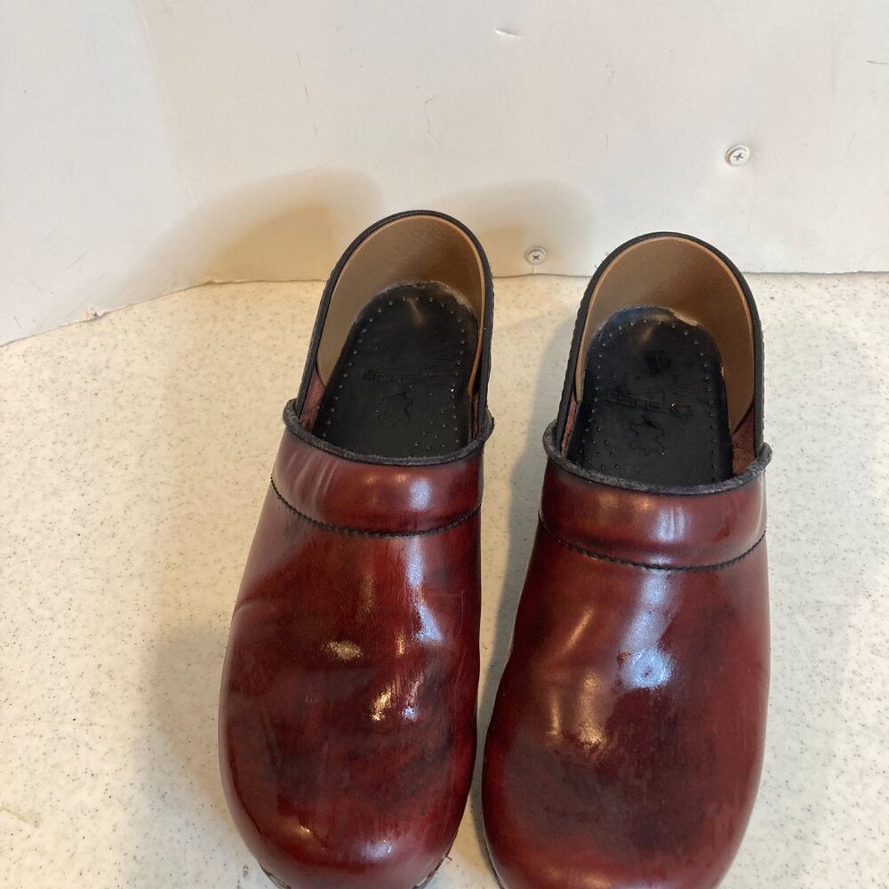 DANSKO WOMENS SLIP ON LEATHER CLOGS SIZE EU 39  US 8.5-9 - Picture 10 of 10